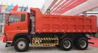 China Antriebs-Modell-rote Farbe des DongFeng-Bergbau-Kipplaster-6X4 mit 340HP Cummins Engine usine