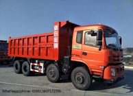 China DFD3318 industrieller Kipplaster, RHD-/LHD-375HP 8x4 Kippwagen-rote Farbe usine