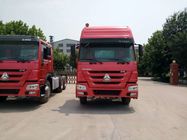 China Sattelzug-LKW-rote Farbe des SINOTRUCK-Primärantrieb-LKW-LHD RHD 375HP 6X4 usine
