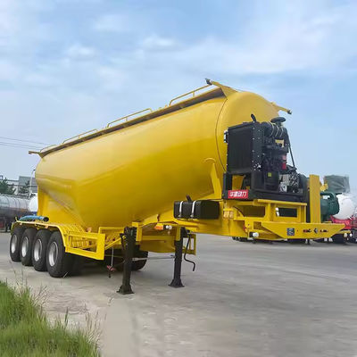 2/3/4 Achsen 40 M3 45 CBM Massenzement Lkw Pulvertransport Halbanhänger